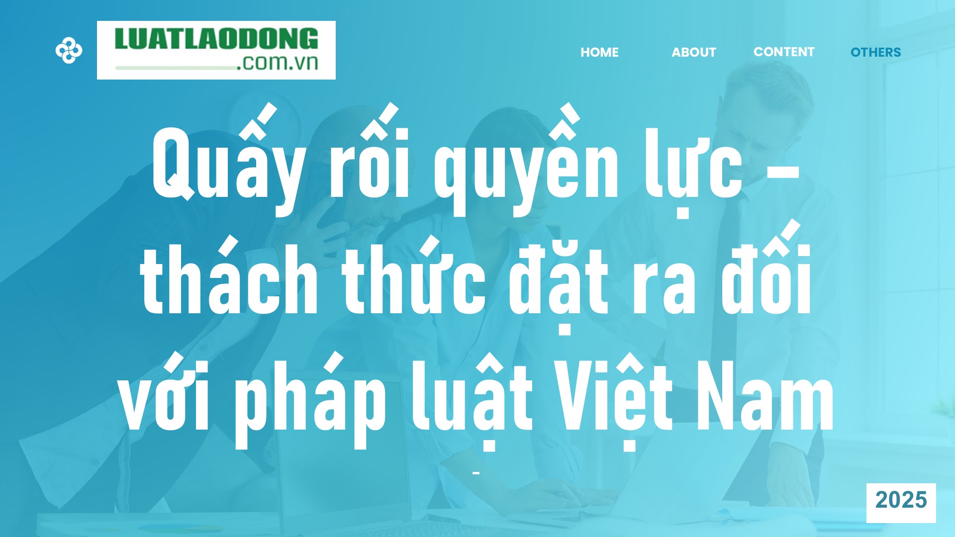 quấy rối quyền lực