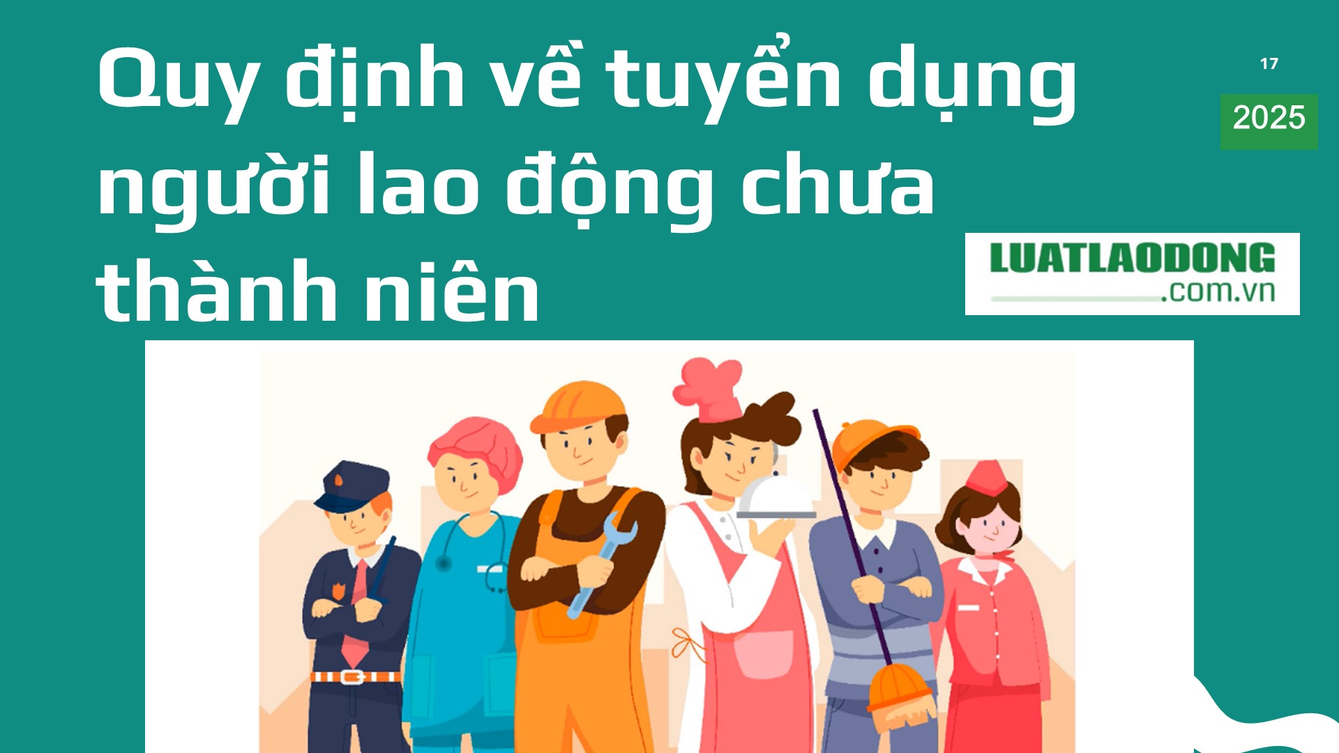 lao động chưa thành niên