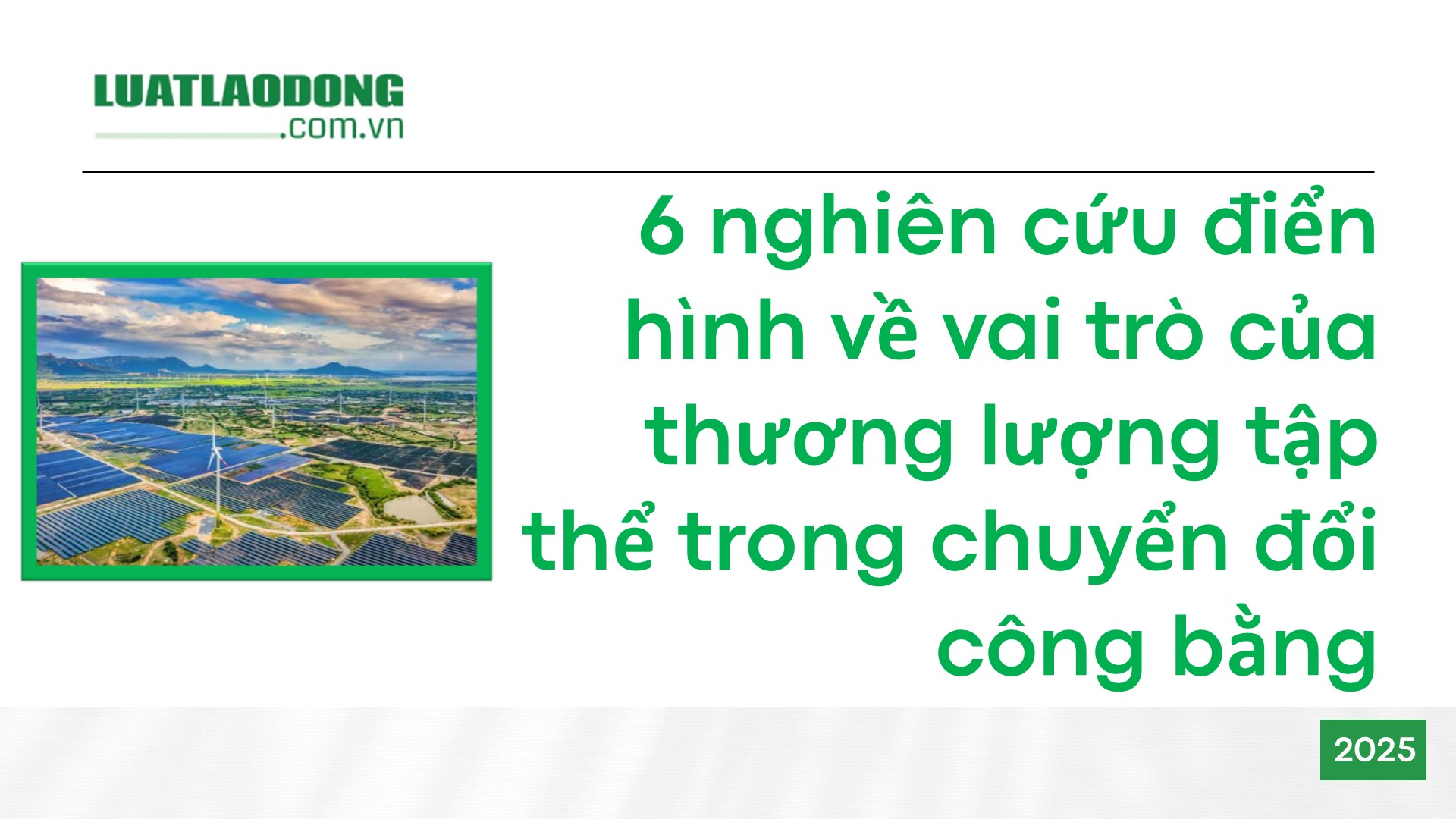 6 điển hình của thương lượng tập thể