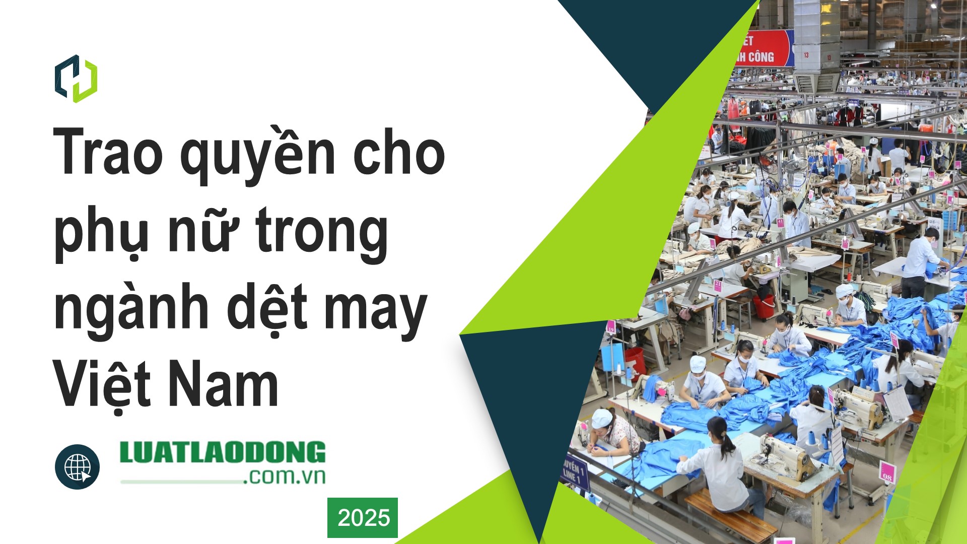 phụ nữ ngành dệt may