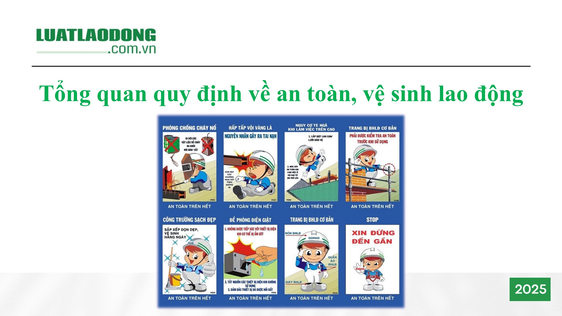 an toàn vệ sinh lao động